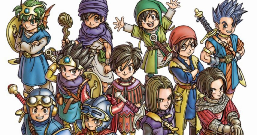 Dragon Quest tutti i protagonisti